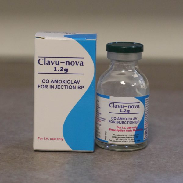 Amoxicillin + Clavulanic Acid Injection, 1.2g
