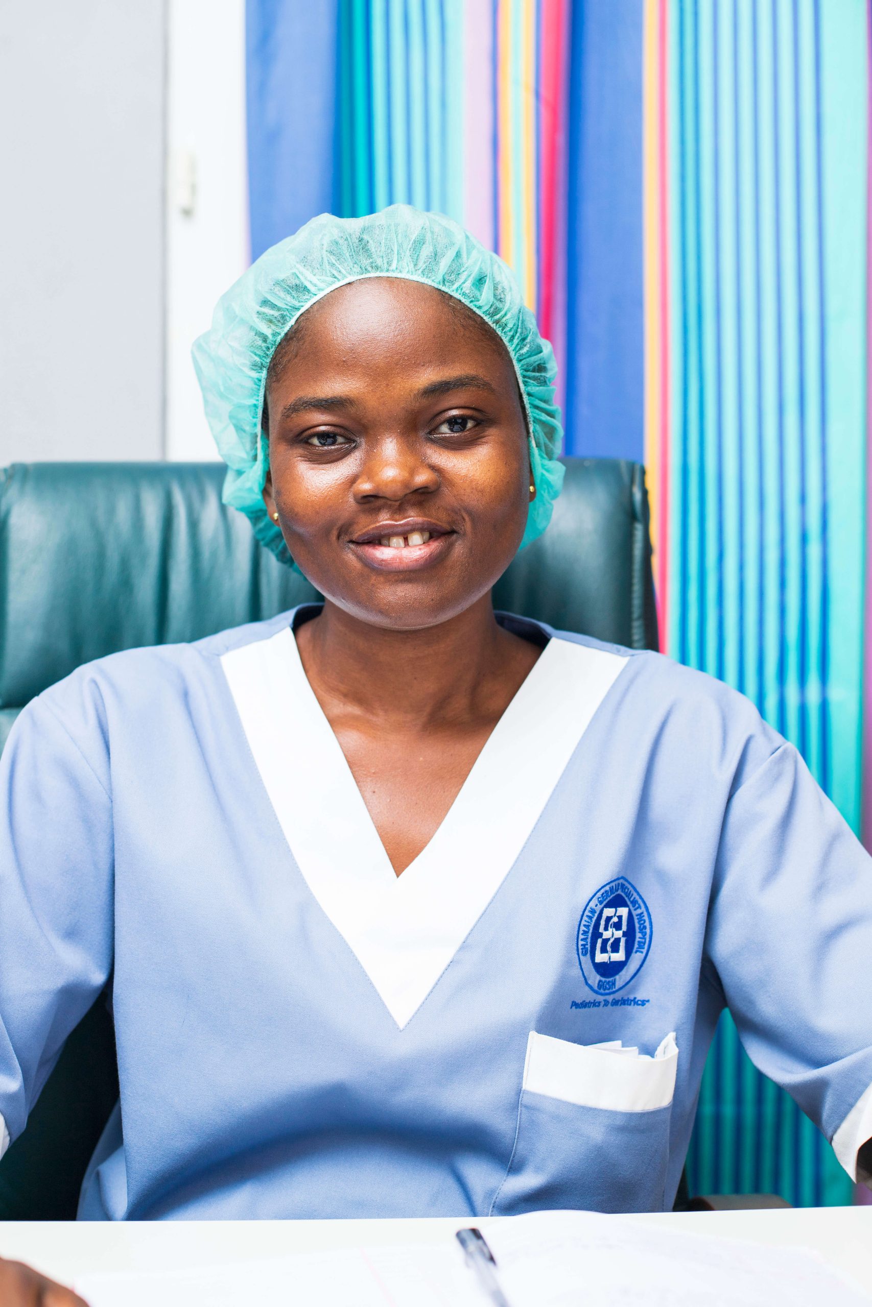 A picture of our nurse lead